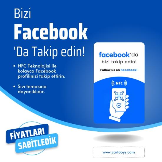 NFC Facebook Takip Kartı